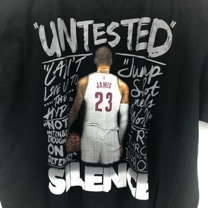 Lebron James Cleveland Cavaliers Silence Shirt